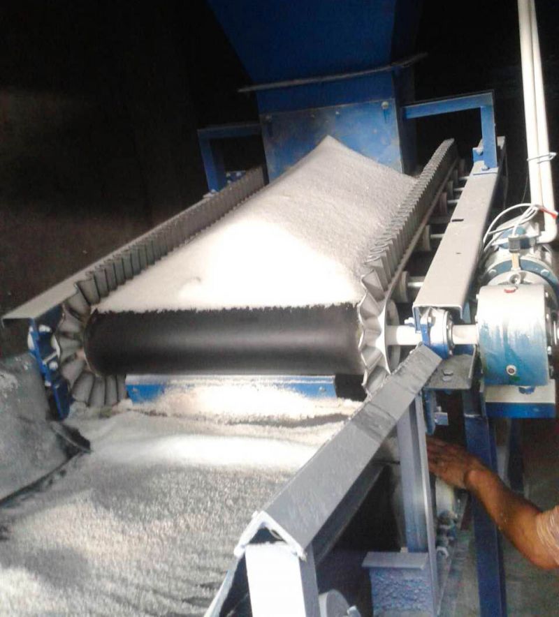 皮帶秤現(xiàn)場